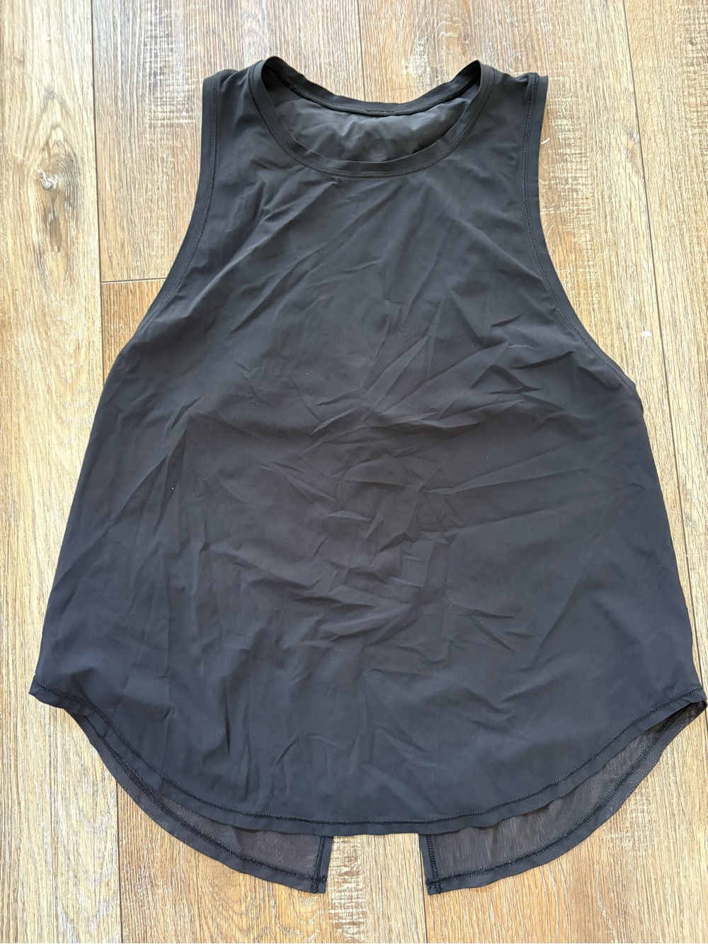 Lululemon 10 Black Women's Athletic Tank top Lightweight Sleeveless Performance